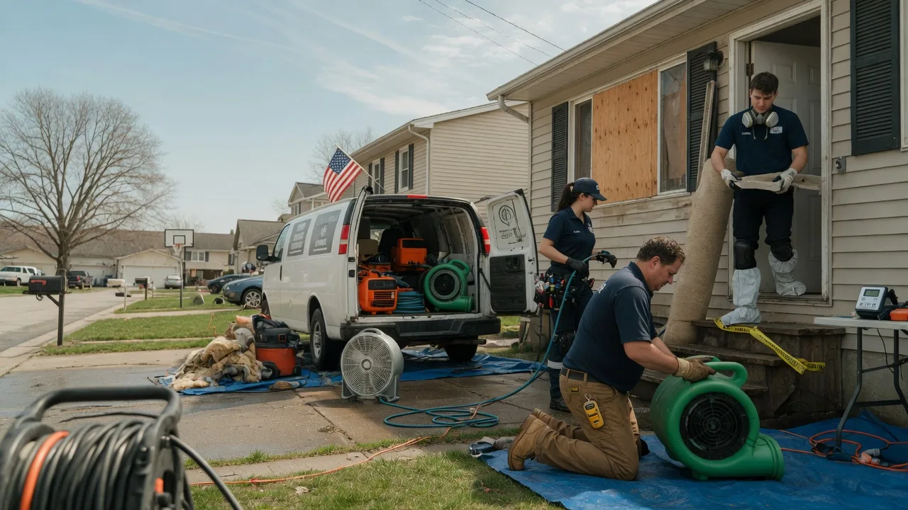 Water Damage Restoration in Mellette, SD near me